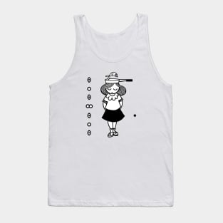 Girl with frying pan Tank Top